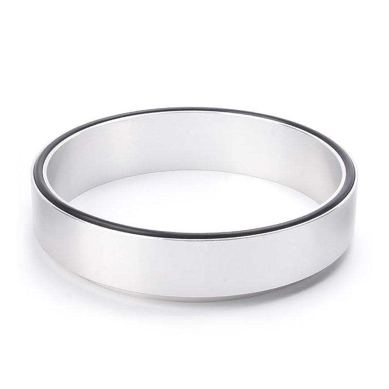 BARTOO Aluminum Air Cleaner Spacer 1 Inch for 5-1/8 Inch Carburetor Opening for Edelbrock Holley Demon Riser SBC BBC 350 Ford 302 Air Filter Spacer O-Ring - Image 4